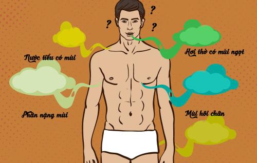 Đừng chủ quan với những mùi cơ thể bất thường