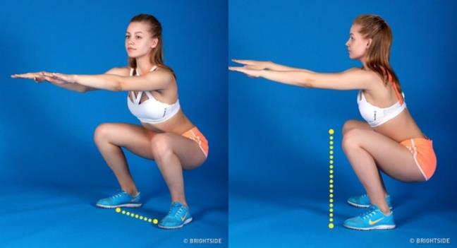 9 bai tap squat cho xuong chac khoe va 3 vong hoan hao