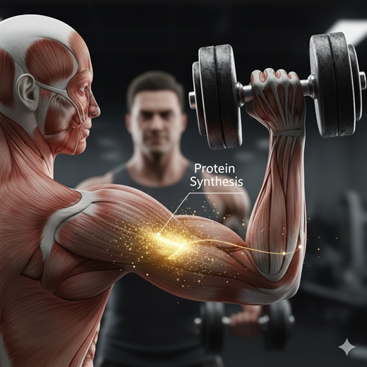 Tap gym nhung khong tang co? 5 sai lam pho bien trong dinh duong va tap luyen