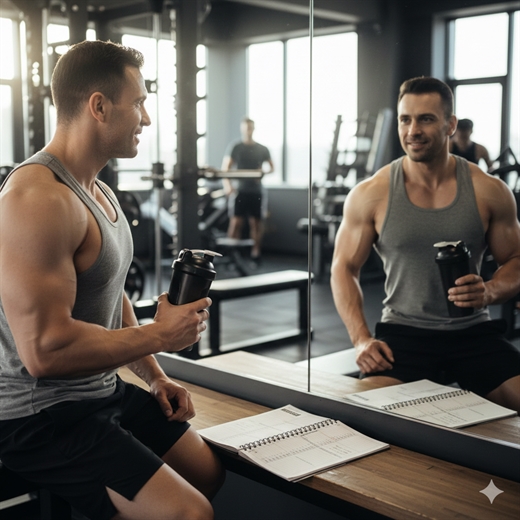 Tap gym nhung khong tang co? 5 sai lam pho bien trong dinh duong va tap luyen