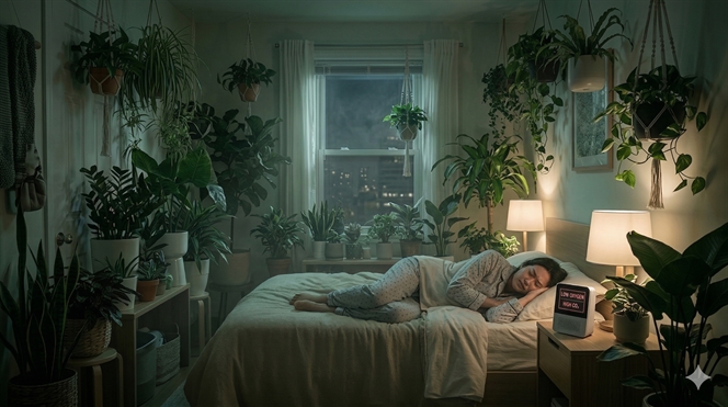 Chuyen gia canh bao ve 4 loai cay xanh tuyet doi khong duoc dat trong phong ngu