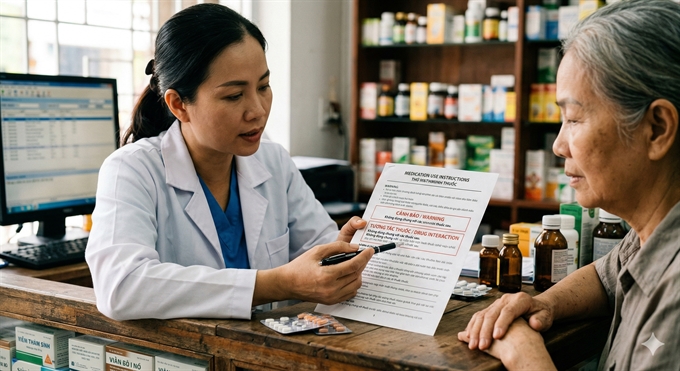 5 cap thuoc khong dung cung thoi diem dieu tri, vi se gay tuong tac nguoc cuc nguy hiem