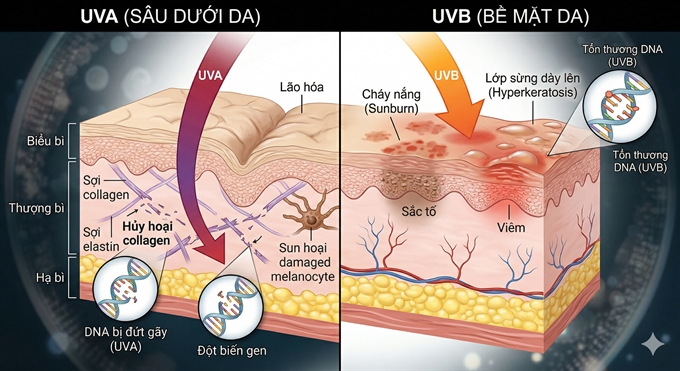 Canh bao tu chuyen gia: Kem chong nang SPF 50+ co the gay ung thu da neu dung sai