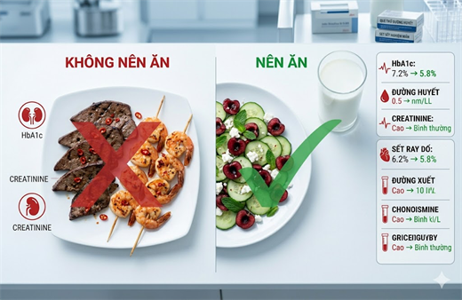 5 thuc pham phai tranh va 3 loai nen an voi nguoi bi gout, giup kiem soat axit uric