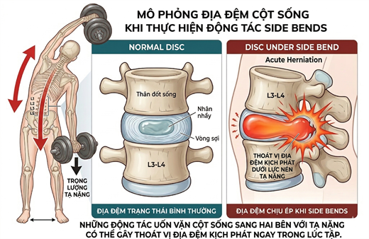 5 bai tap giam mo bung hot tren mang dang gay hai xuong khop, nhat la bai cuoi cung