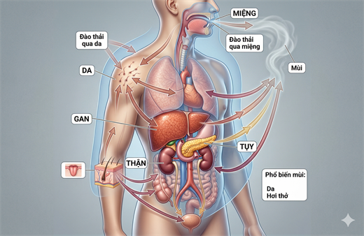Bỗng xuất hiện mùi cơ thể - dấu hiệu cảnh báo 5 vấn đề nội tạng cần kiểm tra Bong xuat hien mui co the - dau hieu canh bao 5 van de noi tang can kiem tra