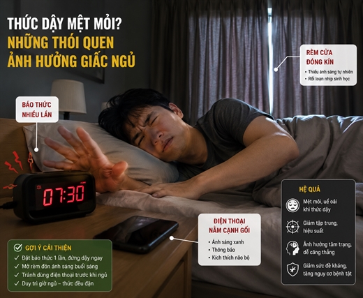 Co the luon ue oai du ngu du: 6 tin hieu nen kiem tra lai loi song
