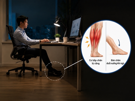Chuột rút ban đêm: 5 nguyên nhân tiềm ẩn không chỉ do thiếu canxi Chuot rut ban dem: 5 nguyen nhan tiem an khong chi do thieu canxi