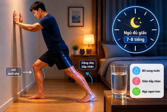Chuột rút ban đêm: 5 nguyên nhân tiềm ẩn không chỉ do thiếu canxi Chuot rut ban dem: 5 nguyen nhan tiem an khong chi do thieu canxi