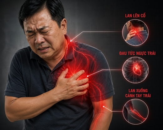 Chu y nhung trieu chung la khi leo cau thang, canh bao tim dang bi 