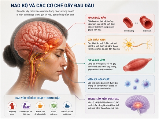4 kieu dau dau kinh dien: Bat dung benh, tri dung cach tot hon lam dung thuoc giam dau