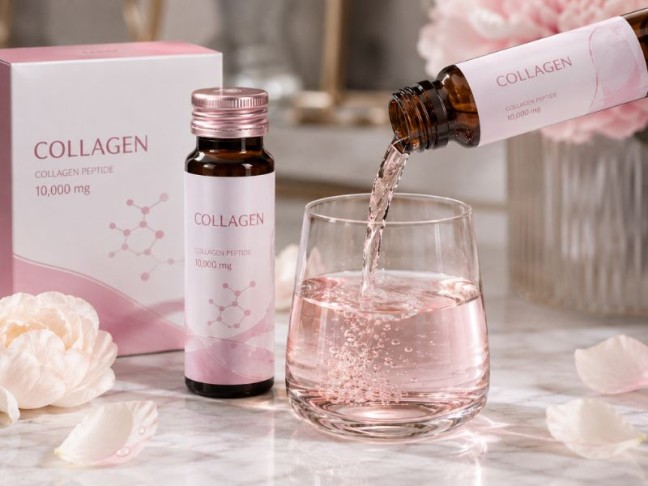 Muon bo sung collagen, nen uong dang nuoc hay vien?