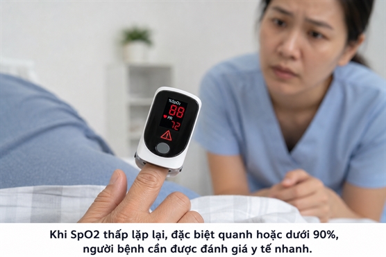 Ranh gioi sinh tu mong manh khi SpO2 cham nguong nguy hiem nay - khong phai ai cung biet!