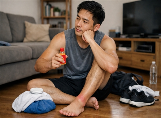 Khớp sưng to vì xoa dầu nóng: 5 sai lầm tai hại khiến ổ viêm bùng phát Khop sung to vi xoa dau nong: 5 sai lam tai hai khien o viem bung phat