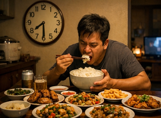 Nhin sang roi an don bua toi: Thoi quen tai hai pha nat dong ho sinh hoc co the